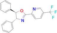 (4R,5R)-4,5-Diphenyl-2-(5-(trifluoromethyl)pyridin-2-yl)-4,5-dihydrooxazole