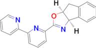 (3aR,8aS)-2-([2,2'-Bipyridin]-6-yl)-3a,8a-dihydro-8H-indeno[1,2-d]oxazole