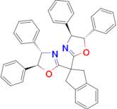 (4S,4'S,5S,5'S)-2,2'-(2,3-Dihydro-1H-indene-2,2-diyl)bis(4,5-diphenyl-4,5-dihydrooxazole)