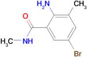 2-Amino-5-bromo-N,3-dimethylbenzamide