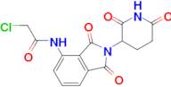 2-chloro-N-(2-(2,6-dioxopiperidin-3-yl)-1,3-dioxoisoindolin-4-yl)acetamide
