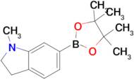 1-Methyl-6-(4,4,5,5-tetramethyl-1,3,2-dioxaborolan-2-yl)indoline