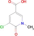 5-Chloro-1-methyl-6-oxo-1,6-dihydropyridine-3-carboxylic acid