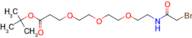 tert-Butyl 1-bromo-2-oxo-6,9,12-trioxa-3-azapentadecan-15-oate