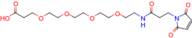 1-(2,5-Dioxo-2,5-dihydro-1H-pyrrol-1-yl)-3-oxo-7,10,13,16-tetraoxa-4-azanonadecan-19-oic acid