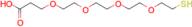 1-Mercapto-3,6,9,12-tetraoxapentadecan-15-oic acid