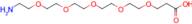 1-Amino-3,6,9,12,15-pentaoxaoctadecan-18-oic acid