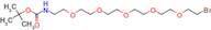 Tert-Butyl (17-bromo-3,6,9,12,15-pentaoxaheptadecyl)carbamate