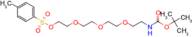 2,2-Dimethyl-4-oxo-3,8,11,14-tetraoxa-5-azahexadecan-16-yl 4-methylbenzenesulfonate