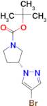 tert-Butyl (R)-3-(4-bromo-1H-pyrazol-1-yl)pyrrolidine-1-carboxylate