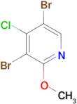 3,5-Dibromo-4-chloro-2-methoxypyridine