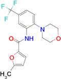 5-Methyl-N-(2-morpholino-5-(trifluoromethyl)phenyl)furan-2-carboxamide