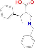 (3S,4R)-1-Benzyl-4-phenylpyrrolidine-3-carboxylic acid