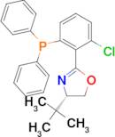 (S)-4-(tert-Butyl)-2-(2-chloro-6-(diphenylphosphino)phenyl)-4,5-dihydrooxazole