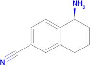 (S)-5-Amino-5,6,7,8-tetrahydronaphthalene-2-carbonitrile