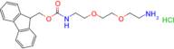 (9H-Fluoren-9-yl)methyl (2-(2-(2-aminoethoxy)ethoxy)ethyl)carbamate hydrochloride