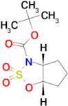 Tert-Butyl (3aR,6aS)-tetrahydrocyclopenta[d][1,2,3]oxathiazole-3(3aH)-carboxylate 2,2-dioxide