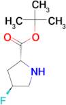 tert-Butyl (2R,4S)-4-fluoropyrrolidine-2-carboxylate