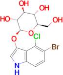 (2S,3R,4S,5S,6R)-2-((5-Bromo-4-chloro-1H-indol-3-yl)oxy)-6-(hydroxymethyl)tetrahydro-2H-pyran-3,4,…