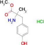 Methyl 2-amino-3-(4-hydroxyphenyl)-2-methylpropanoate hydrochloride