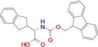 (S)-2-((((9H-Fluoren-9-yl)methoxy)carbonyl)amino)-2-(2,3-dihydro-1H-inden-2-yl)acetic acid