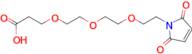 3-(2-(2-(2-(2,5-Dioxo-2,5-dihydro-1H-pyrrol-1-yl)ethoxy)ethoxy)ethoxy)propanoic acid