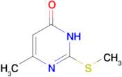 6-methyl-2-(methylsulfanyl)-3,4-dihydropyrimidin-4-one