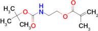 2-((tert-Butoxycarbonyl)amino)ethyl methacrylate