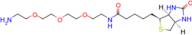 N-(2-(2-(2-(2-Aminoethoxy)ethoxy)ethoxy)ethyl)-5-((3aS,4S,6aR)-2-oxohexahydro-1H-thieno[3,4-d]imidazol-4-yl)pentanamide
