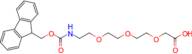 1-(9H-Fluoren-9-yl)-3-oxo-2,7,10,13-tetraoxa-4-azapentadecan-15-oic acid