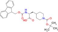 (S)-2-((((9H-Fluoren-9-yl)methoxy)carbonyl)amino)-3-(1-(tert-butoxycarbonyl)piperidin-4-yl)propa...