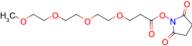 2,5-Dioxopyrrolidin-1-yl 2,5,8,11-tetraoxatetradecan-14-oate