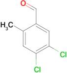 4,5-Dichloro-2-methylbenzaldehyde