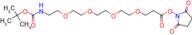 2,5-Dioxopyrrolidin-1-yl 2,2-dimethyl-4-oxo-3,8,11,14,17-pentaoxa-5-azaicosan-20-oate