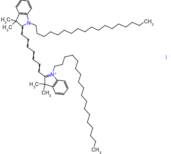 2-(7-(3,3-Dimethyl-1-octadecylindolin-2-ylidene)hepta-1,3,5-trien-1-yl)-3,3-dimethyl-1-octadecyl-3…