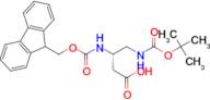 (S)-3-((((9H-Fluoren-9-yl)methoxy)carbonyl)amino)-4-((tert-butoxycarbonyl)amino)butanoic acid