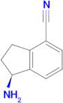 (S)-1-Amino-2,3-dihydro-1H-indene-4-carbonitrile