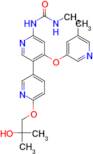 1-(6'-(2-Hydroxy-2-methylpropoxy)-4-((5-methylpyridin-3-yl)oxy)-[3,3'-bipyridin]-6-yl)-3-methylurea