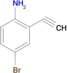 4-bromo-2-ethynylaniline