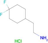 2-(4,4-difluorocyclohexyl)ethanamine;hydrochloride