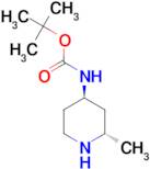 tert-butyl N-[(2S,4R)-2-methyl-4-piperidyl]carbamate