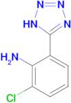 2-chloro-6-(1H-1,2,3,4-tetrazol-5-yl)aniline