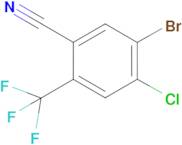 5-Bromo-4-chloro-2-trifluoromethylbenzonitrile