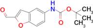 tert-Butyl-N-(2-formyl-1-benzofuran-5-yl)carbamate