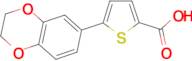 5-(2,3-Dihydro-benzo[1,4]dioxin-6-yl)-thiophene-2-carboxylic acid