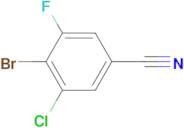 4-Bromo-3-chloro-5-fluorobenzonitrile