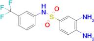 3,4-Diamino-N-(3-(trifluoromethyl)phenyl)benzenesulfonamide