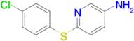 6-[(4-Chlorophenyl)sulfanyl]-3-pyridinylamine
