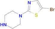 5-Bromo-2-(piperazin-1-yl)thiazole