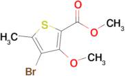 Methyl 4-bromo-3-methoxy-5-methylthiophene-2-carboxylate